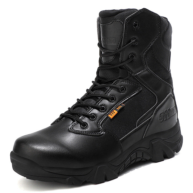 Damen Militärische Wanderstiefel mit rutschfester Sohle EB