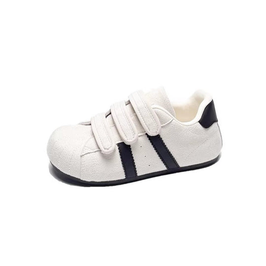 Damen Komfortable Klettverschluss-Sneaker mit Struktur-Oberfläche EB