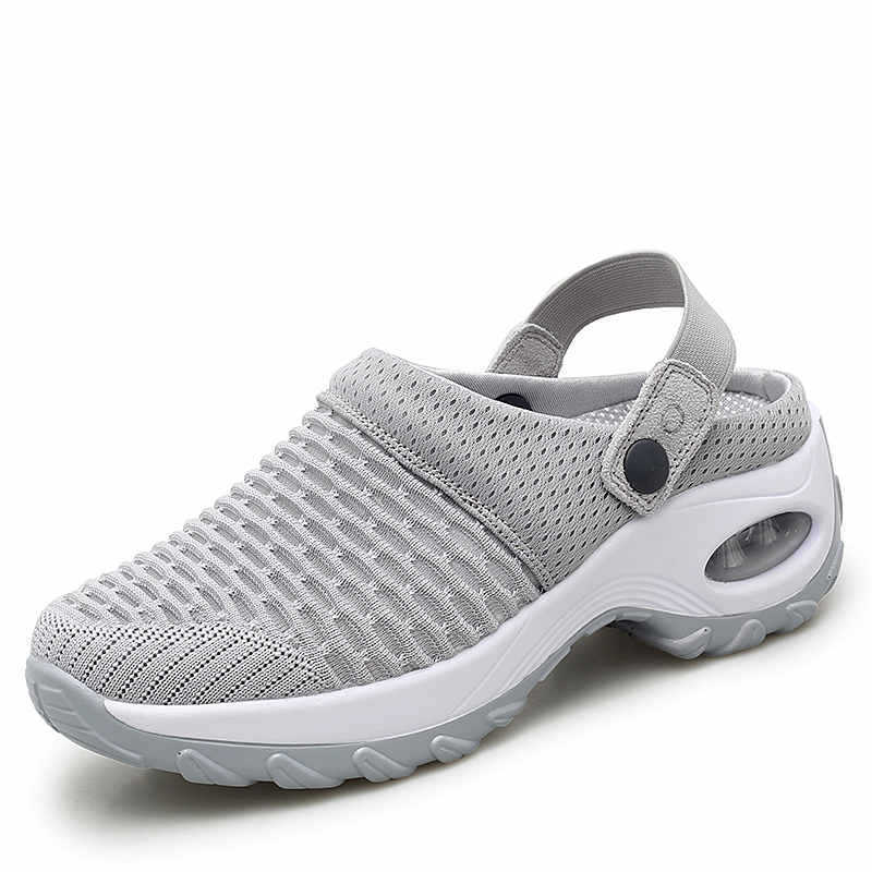 Damen Atmungsaktive Clogs mit flexiblem Riemendesign EB