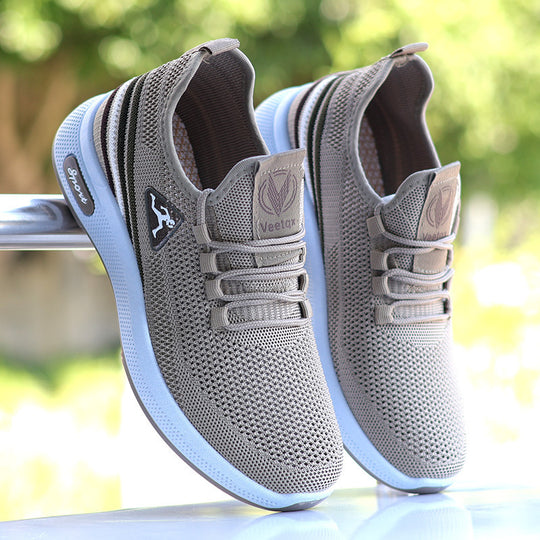 Damen Sportliche und atmungsaktive Sneakers mit elastischem Obermaterial EB