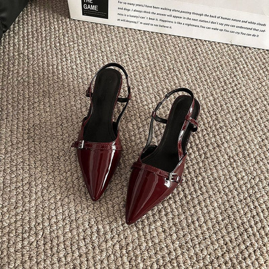 Damen Slingback-Pumps mit elegantem spitzen Design und verstellbaren Riemchen EB