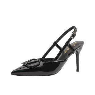 Damen Pumps mit eleganter Schnallen-Applikation EB