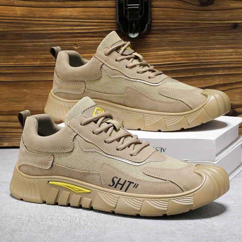 Herren sportliche Trekking-Sneaker mit rutschfester Sohle und atmungsaktivem Obermaterial EB