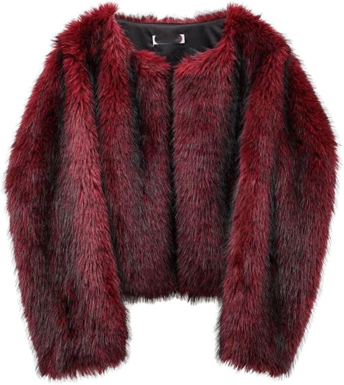 Damen Fleece-Kurzmantel EB