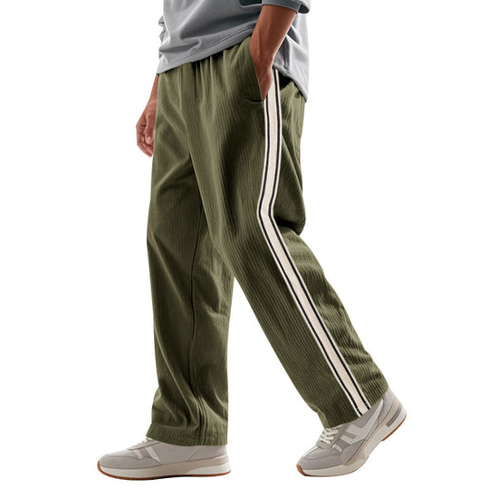 Herren Sportliche Freizeithose mit atmungsaktiven Einsätzen und komfortablem Kordelzug EB