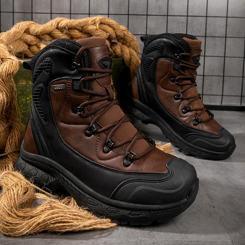 Herren Multifunktionale Trekkingstiefel mit atmungsaktiver Membran und robuster Sohle EB