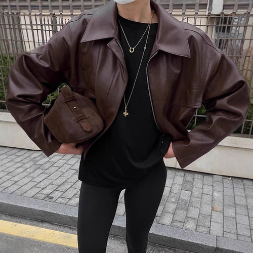 Damen cropped jacke mit robustem Kragen und praktischen Taschen EB