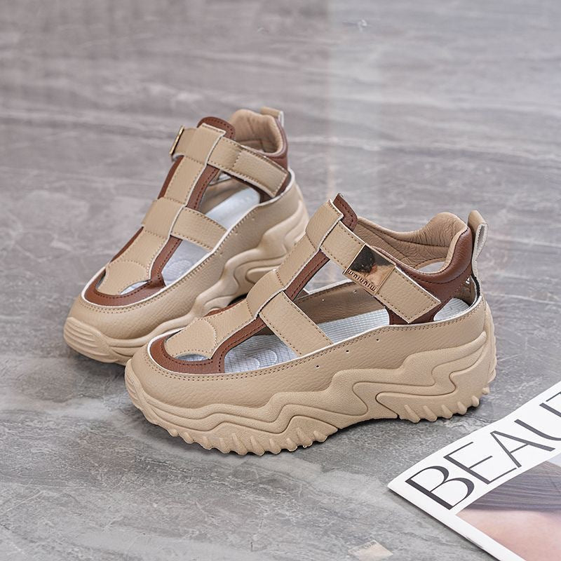 Damen Sportliche Sandalen mit dämpfender Sohle und flexiblem Riemensystem EB