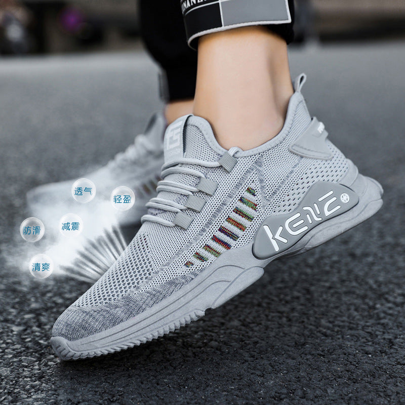 Damen Atmungsaktive Freizeit Sneakers mit elastischen Schnürsystem EB