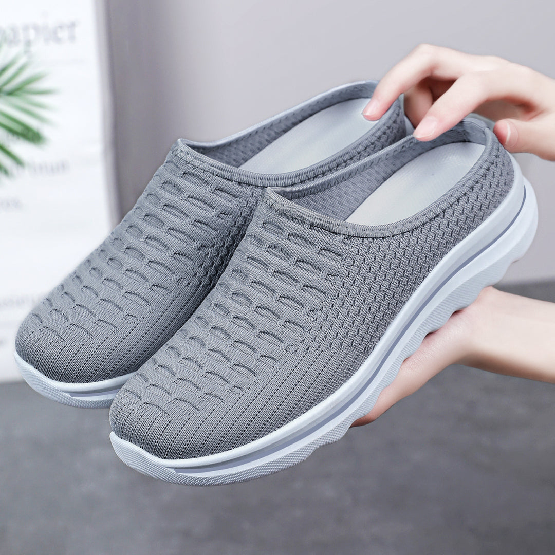 Damen Bequeme und atmungsaktive Hausschlappen EB