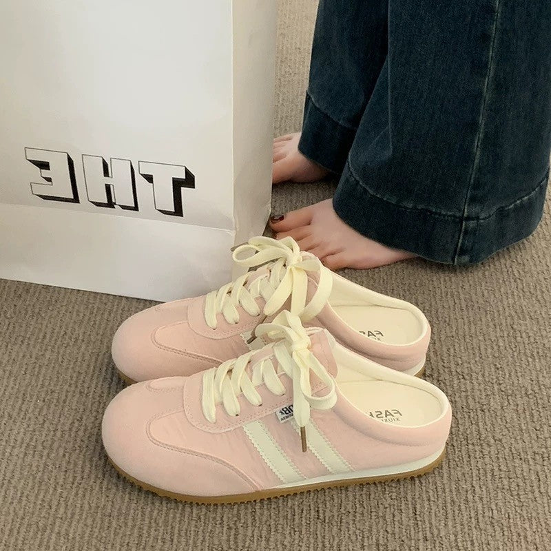 Damen Sportliche Slipper mit lässigem Design und atmungsaktiver Struktur EB