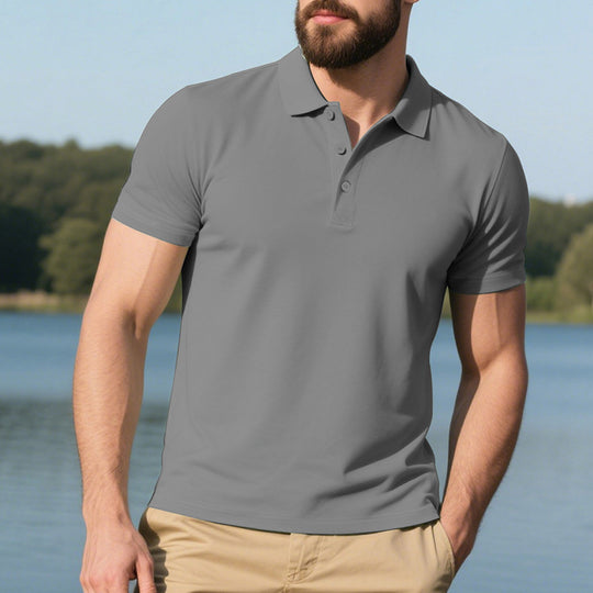 Herren Polo-Shirt mit atmungsaktiver Anti-Pilling-Technologie EB
