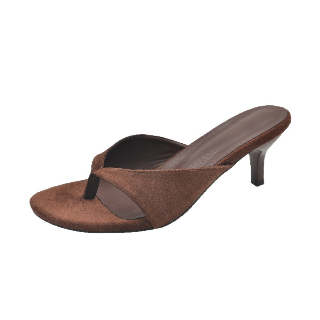 Damen Elegante Absatzsandalen mit klassischem Schnitt und bequemer Passform EB