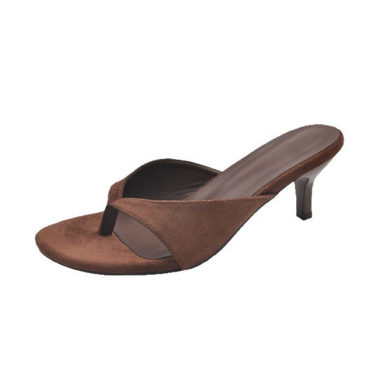 Damen Elegante Absatzsandalen mit klassischem Schnitt und bequemer Passform EB