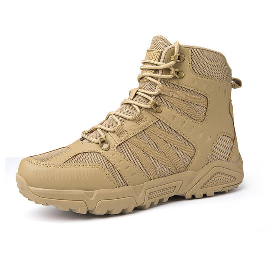 Damen Hochgeschlossene Outdoor-Wanderschuhe mit rutschfester Sohle und atmungsaktiver Membran EB