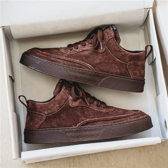 Damen Urbaner Sneaker mit hochwertigem Wildleder und rutschfester Sohle EB