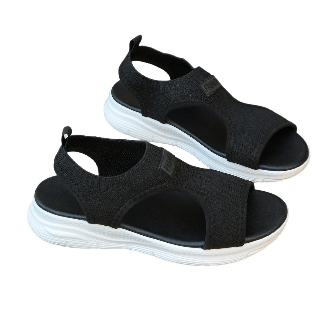 Damen Freizeitsandalen mit atmungsaktiven Riemen und rutschfester Sohle EB
