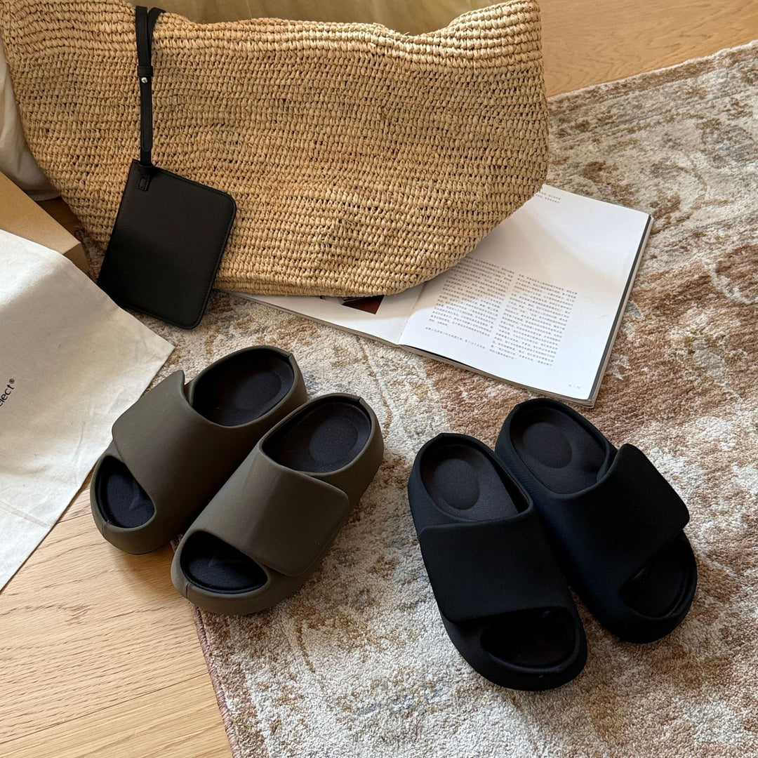 Damen Komfortable Clogs mit breitem Riemen und ergonomischem Fußbett EB