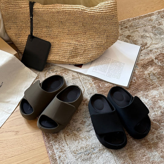 Damen Komfortable Clogs mit breitem Riemen und ergonomischem Fußbett EB