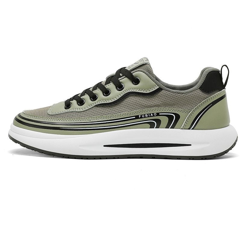 Damen Sportliche Sneakers mit atmungsaktiver Mesh-Oberfläche und stabiler Laufsohle EB
