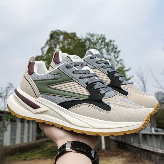 Damen Comfort Sneakers mit atmungsaktiver Mesh-Konstruktion und dämpfendem Fußbett EB