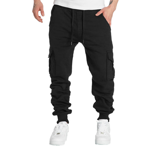 Herren Cargo-Jogginghose mit elastischem Bund und praktischen Seitentaschen EB