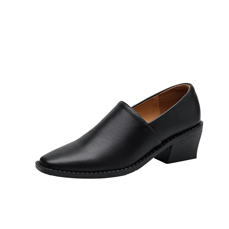 Damen Elegante Halbschuhe mit modischem Absatz EB