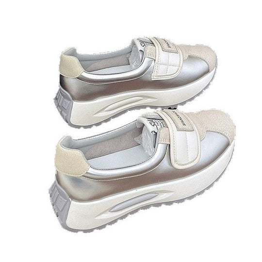 Damen Modische Sneakers im trendigen Plateau-Design EB