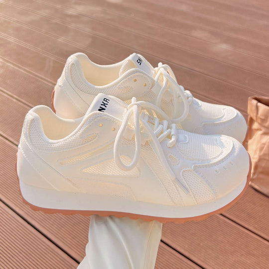 Damen Stabile Freizeitsneaker mit atmungsaktivem Mesh-Obermaterial und komfortabler Sohle EB