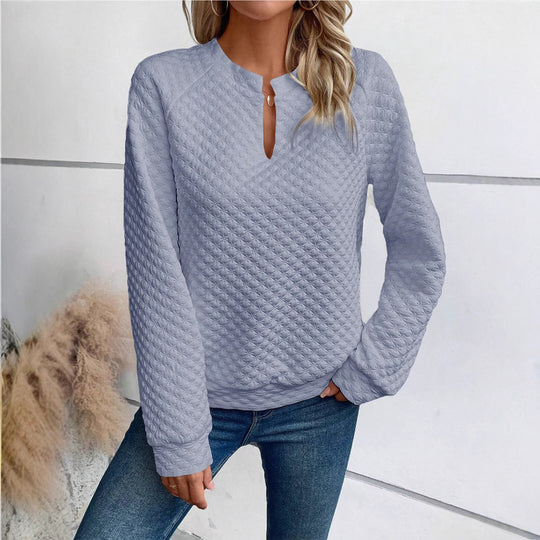 Damen Quilted Pullover EB