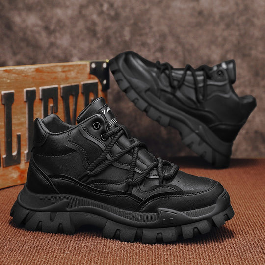Damen Trendige High-Top Sneakers mit rutschfester Sohle und dämpfender Innenausstattung EB