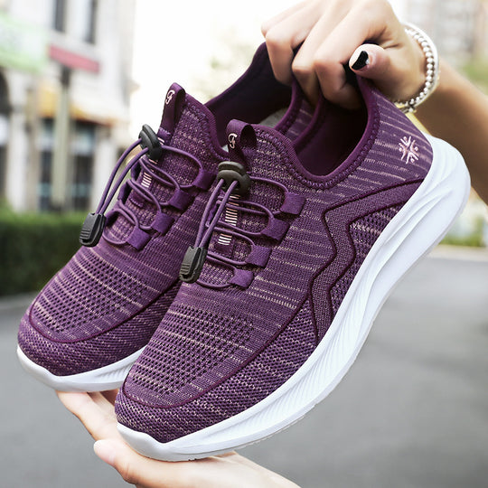Damen Sportliche Sneakers mit elastischem Schnürsystem EB
