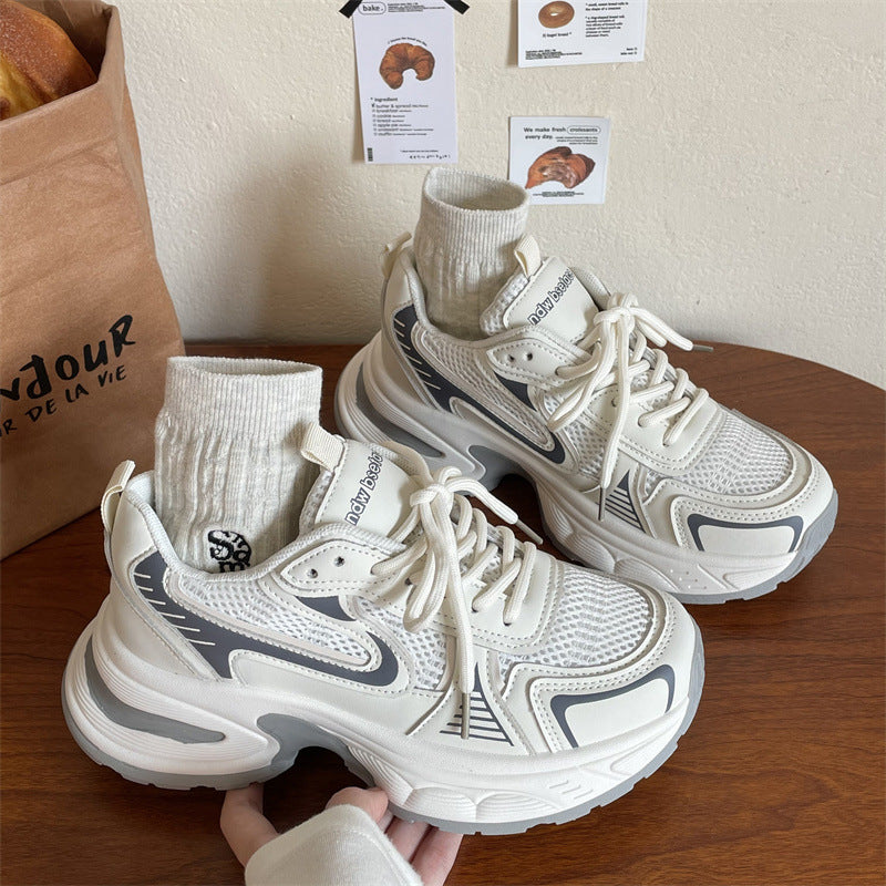 Damen Sportliche und modische Sneakers mit atmungsaktive Elemente EB