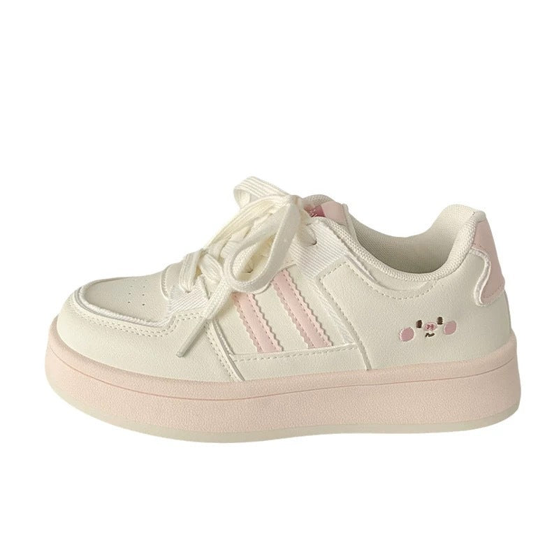 Damen Sneaker mit komfortabler Plattform und modischen Akzenten EB