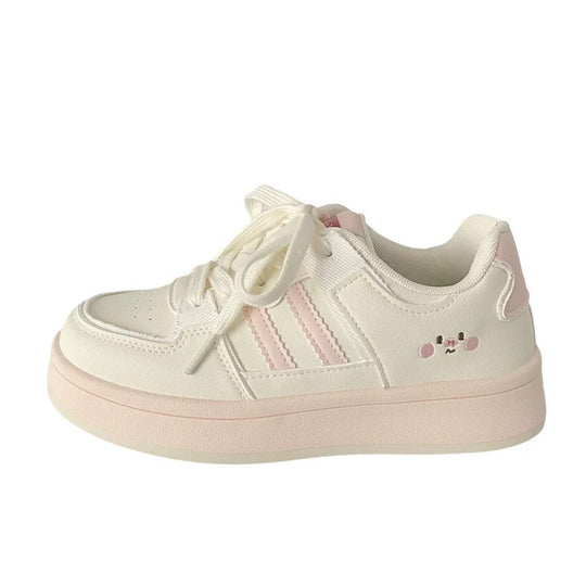 Damen Sneaker mit komfortabler Plattform und modischen Akzenten EB