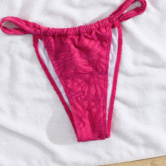 Damen Triangel-Bikini mit floralem Design EB