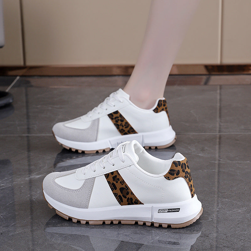 Damen Sportliche Sneakers mit trendigem Tiermuster EB