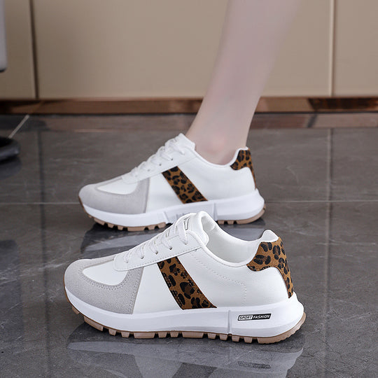 Damen Sportliche Sneakers mit trendigem Tiermuster EB