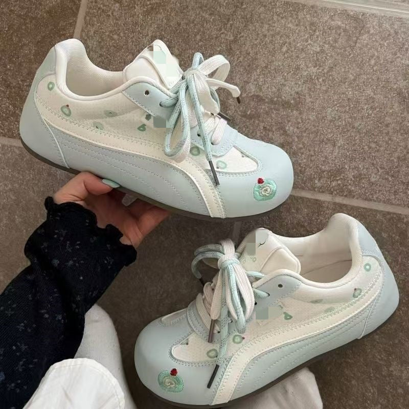 Damen Sportliche Turnschuhe mit verspieltem Bärenmotiv und atmungsaktiver Oberfläche EB