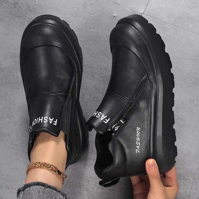 Damen Sneakers mit praktischem Reißverschluss und dämpfender Sohle EB