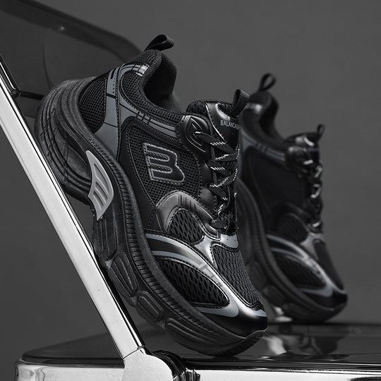 Damen Sportschuhe mit atmungsaktivem Mesh-Obermaterial und stoßdämpfender Sohle EB