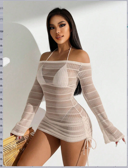 Damen Off-Shoulder Badeset EB