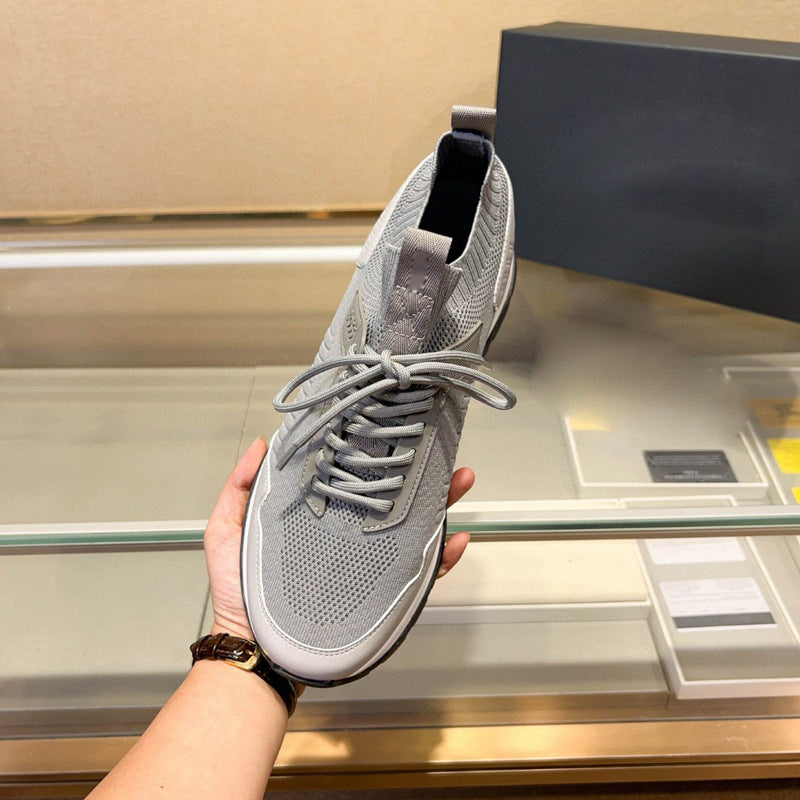 Damen Sportliche Sneaker mit atmungsaktivem Obermaterial und flexibler Sohle EB