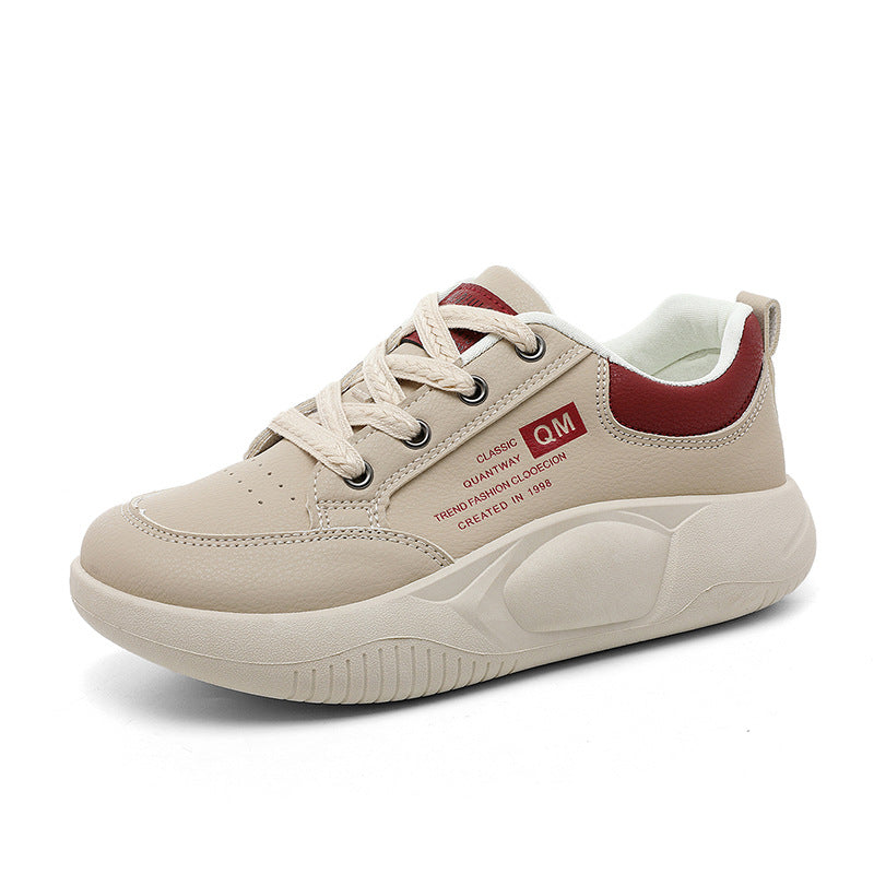 Damen Sportliche Freizeitsneaker mit stützender Sohle und atmungsaktivem Obermaterial EB