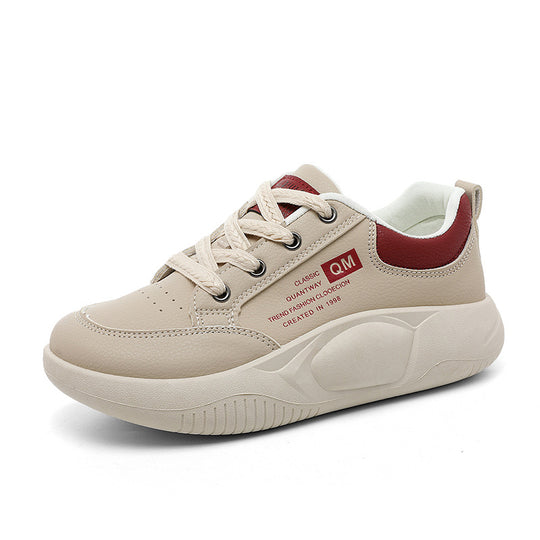 Damen Sportliche Freizeitsneaker mit stützender Sohle und atmungsaktivem Obermaterial EB