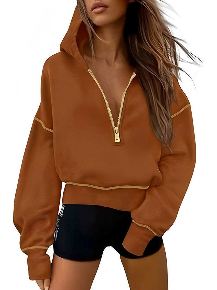 Damen Sportliche Kapuzenpullover EB