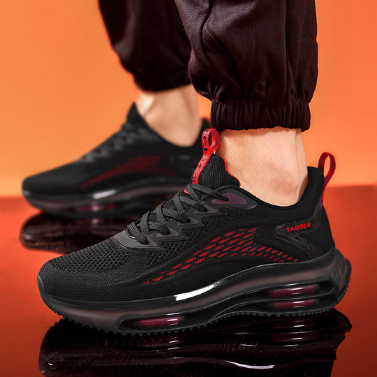 Damen Sportliche Laufschuhe mit atmungsaktiver Mesh-Oberfläche und stoßdämpfender Sohle EB