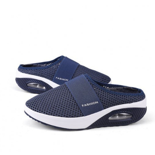 Damen Atmungsaktive Clogs mit dämpfender Sohle und flexibler Passform EB