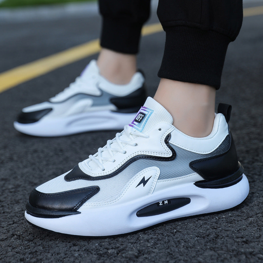 Damen Modische Sport Sneakers mit atmungsaktivem Obermaterial und flexibler Sohle EB
