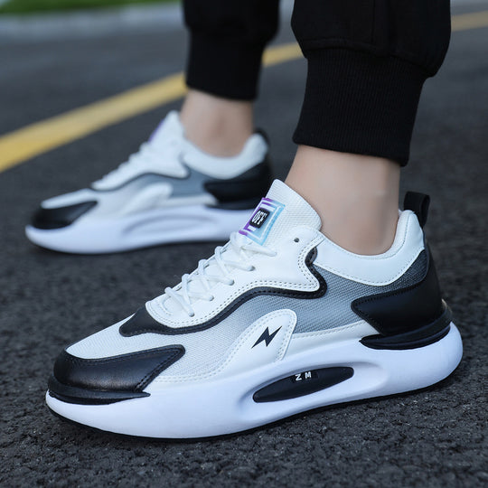 Damen Modische Sport Sneakers mit atmungsaktivem Obermaterial und flexibler Sohle EB